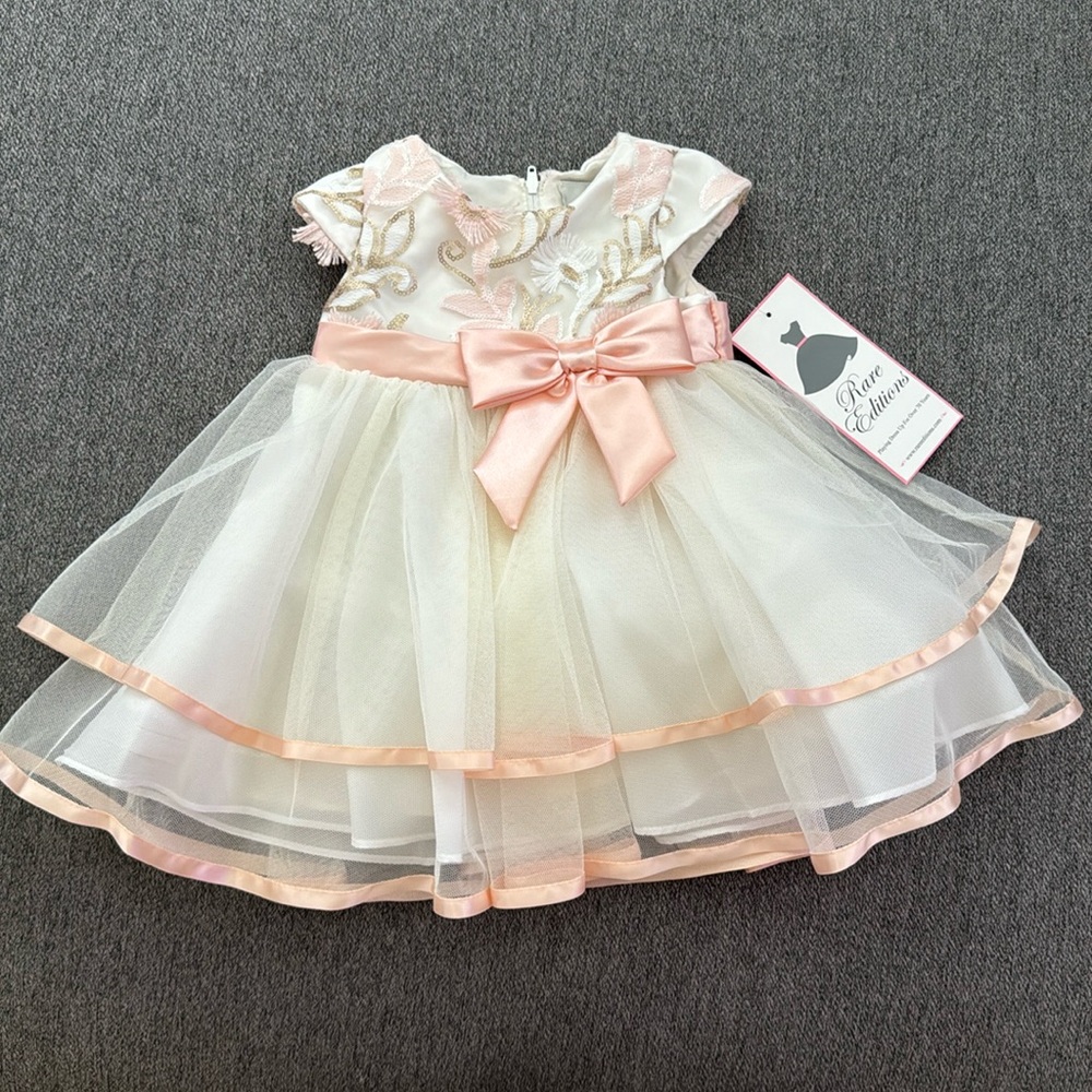 Tulle white dress